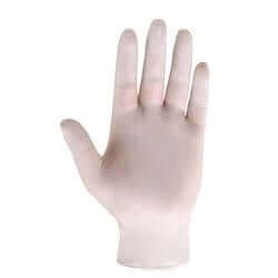 AZOSS | Latex Disposable Gloves, Natural, Pkt 100 - Small  Azoss Trading