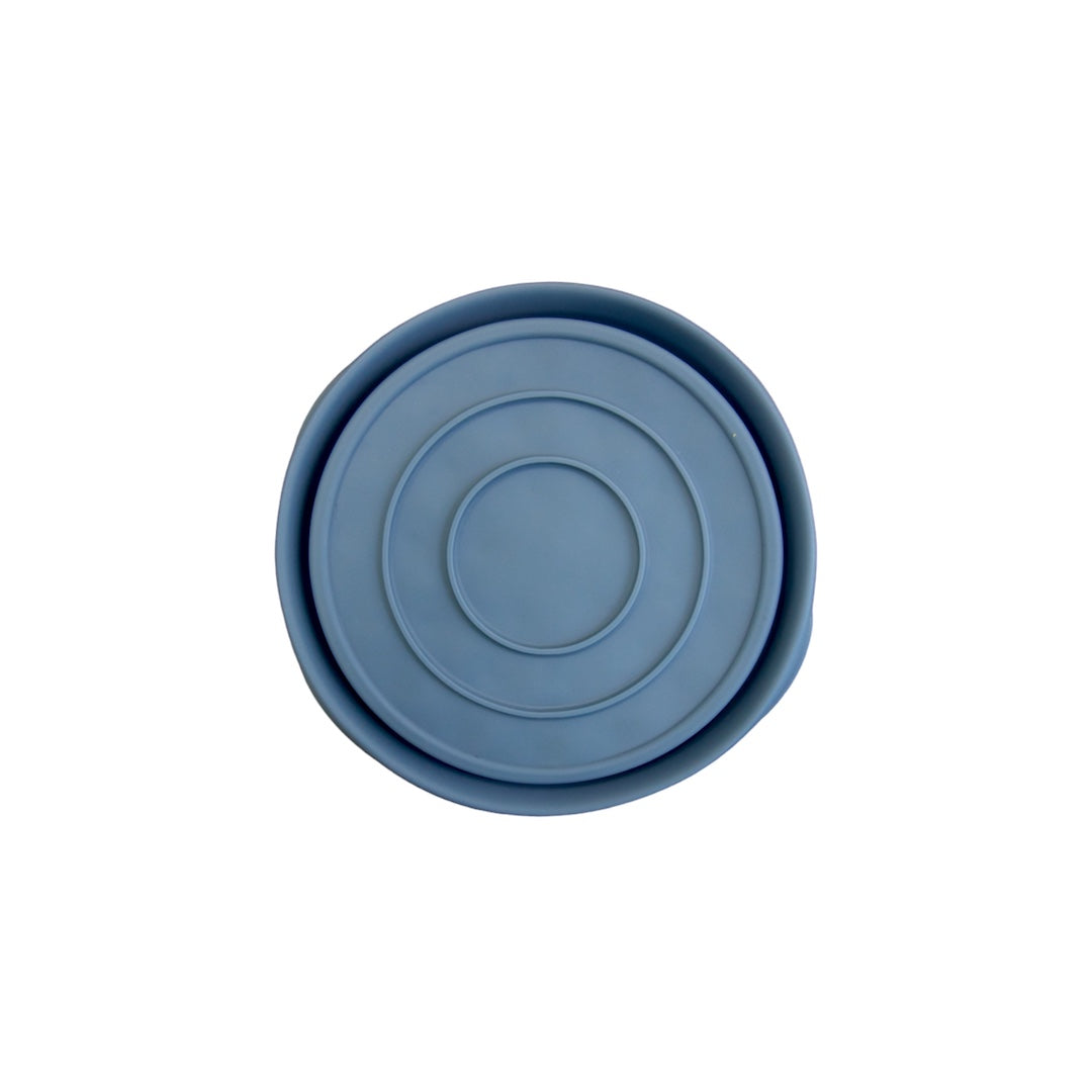 Air Fryer Silicone Liner Round Dark Blue