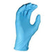 AZOSS | Blue Nitrile Powder Free Disposable Glove, Pkt 100 - Large  Azoss Trading
