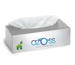 AZOSS | Ultra Soft Facial tissues 200 sheets SIZE 210 X 180 MM, Box  Azoss Trading