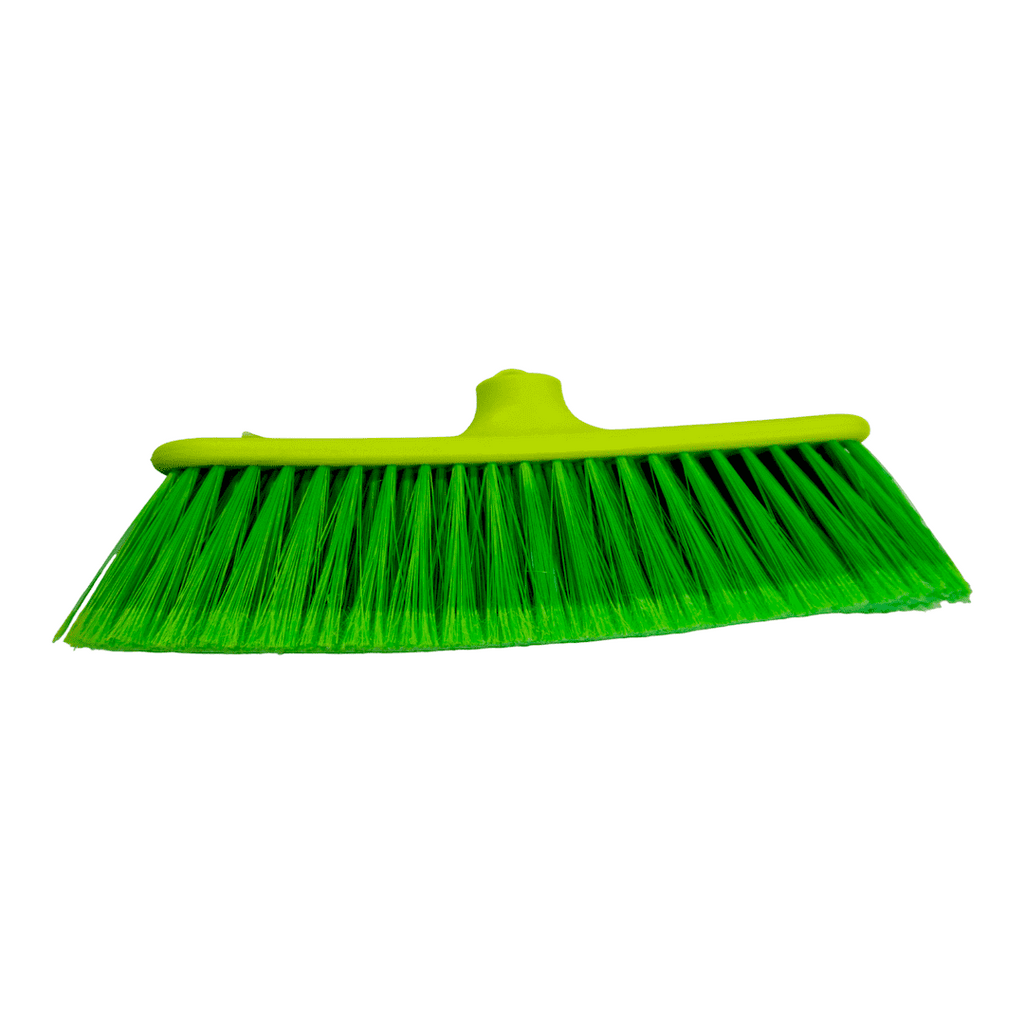 21cm Long Handy Tool Metal Handle Nylon Cleaning Brush Green