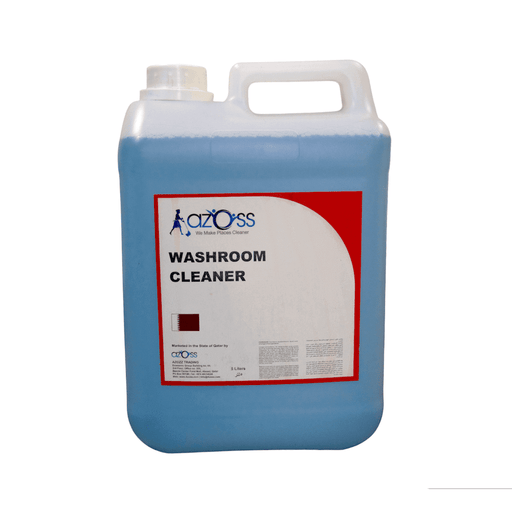 Azoss washroom cleaner. Your trusted solution for maintaining clean and hygienic washrooms in Qatar. Our specially formulated cleaner is designed to tackle even the toughest stains and germs, leaving your washrooms sparkling, fresh, and welcoming.