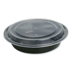 Elevate your food storage with the Azoss Black Round Microwavable Container! This premium and versatile container features a sleek black design, microwavable functionality, and a leakproof lid, making it ideal for storing, reheating, and transporting leftovers or prepared meals in Qatar.