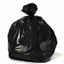 Trash Bags, 110 x 95 cm, 40 Microns, Black Color