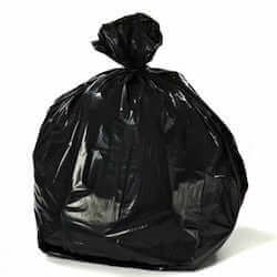 Biodegradable Garbage Bags small Size 43 Cm X 51 Cm 4 Rolls 120 Bags black  Color dustbin Bag/trash Bag black Color 