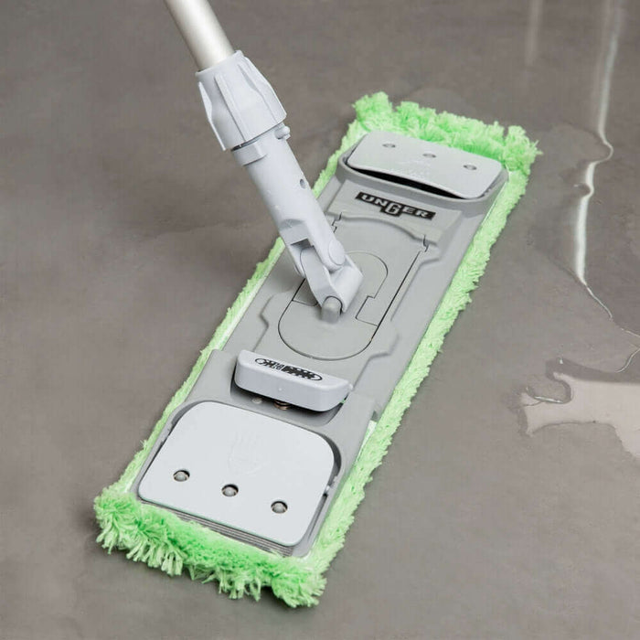 UNGER | MM400 Microfiber Green Wet / Dry Mop Pad, 40cm